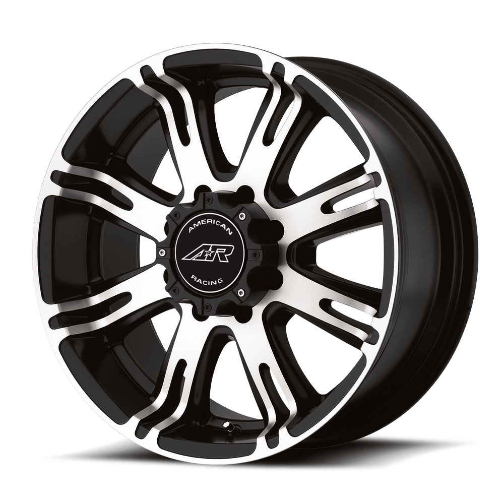 AMERICAN RACING AR708 18X9 8X180 BRIGHT PVD 20MM - AR70889088820