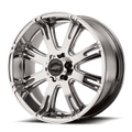 AMERICAN RACING AR708 18X9 8X180 BRIGHT PVD 20MM - AR70889088820