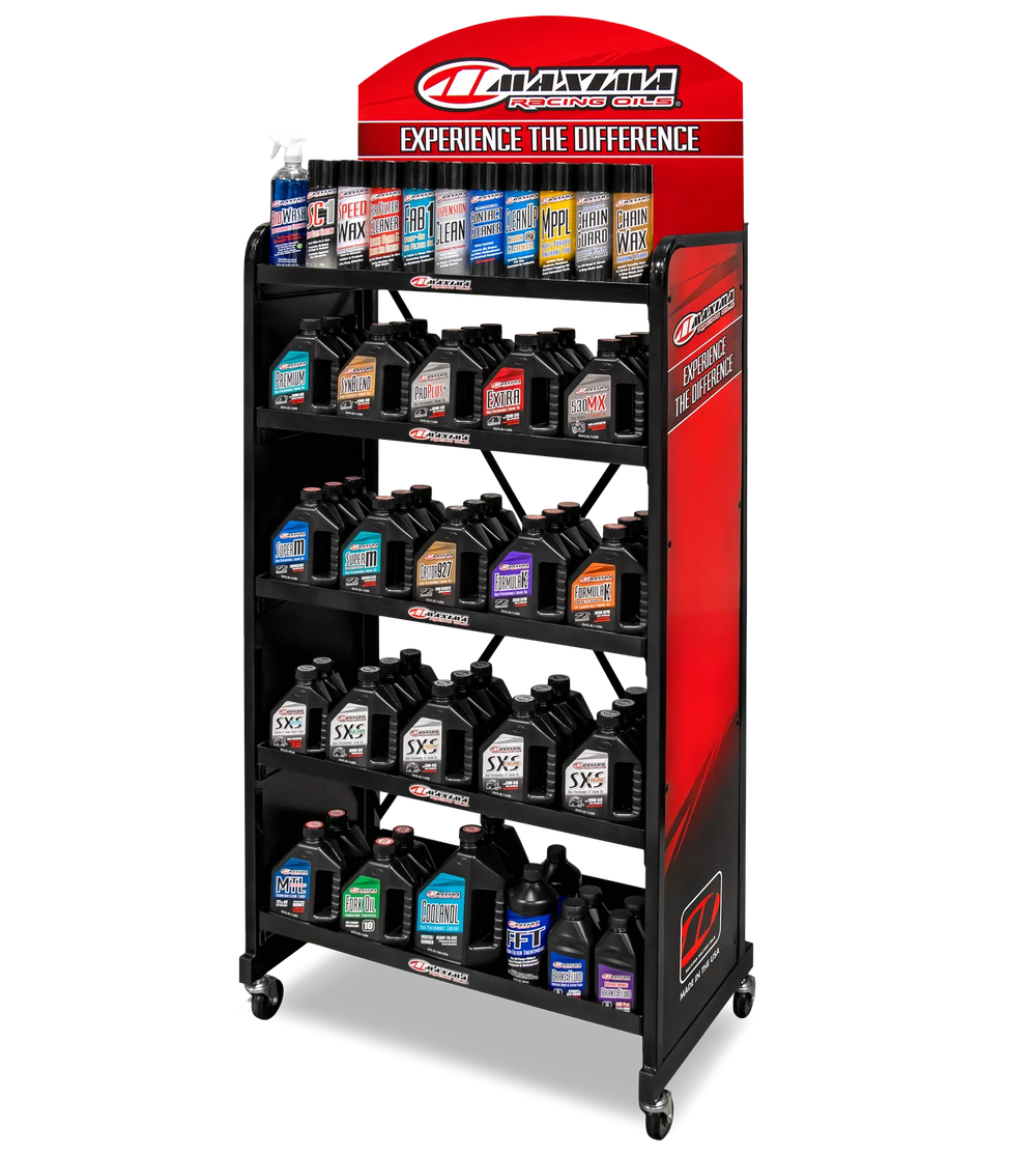 Maxima Standard Floor Display Large Metal Shelf