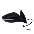 0912 PASSAT CC/TXT BLK W/PTM COVER/W/TURN SIG/PUDDLE LAMP/MEM/PWR FOLDING/W/O A