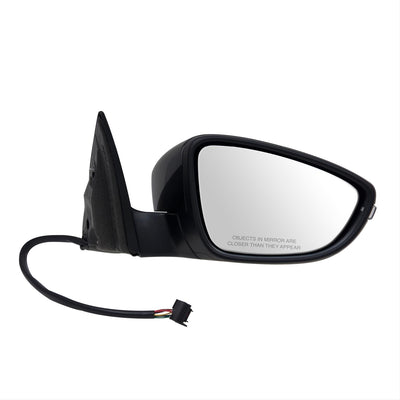0912 PASSAT CC/TXT BLK W/PTM COVER/W/TURN SIG/PUDDLE LAMP/MEM/PWR FOLDING/W/O A