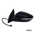 0912 PASSAT CC/TXT BLK W/PTM COVER/W/TURN SIG/PUDDLE LAMP/MEM/PWR FOLDING/W/O A