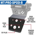Rugged Radios auto part installed view