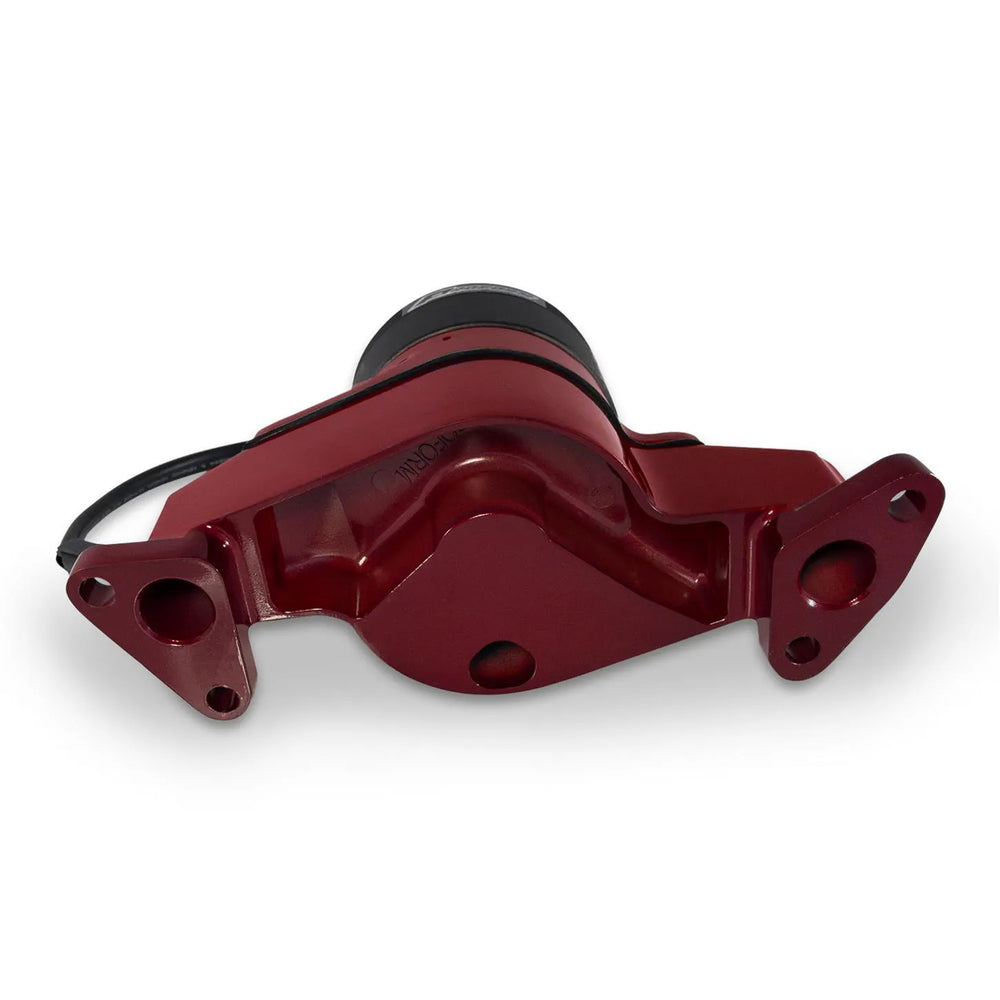 Water Pump: Ford Small Block; Aluminum Electric Water Pump; Fittings Included; red