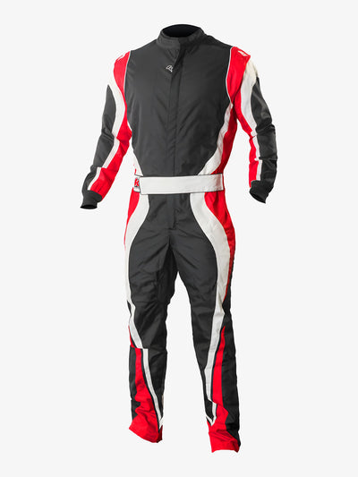 Suit Karting SP1 Adult Large/X-Large Black/Red