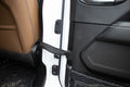 18C WRANGLER UNLIMITED/20C GLADIATOR DOOR HINGE SET BLACK
