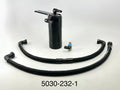 ~(5 lbs. 8X8X8)~ 14-17 Chevy 6.2 Truck SV Catch Can-Black