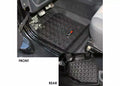 Rugged Ridge Floor Liner Front/Rear Black 1997-2006 Jeep Wrangler TJ