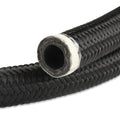 Black Nylon Braided Hose 10 AN 20 Feet Black Nylon Braided AN Hose Mr Gasket
