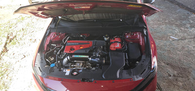 PTP Turbo Blankets PRL Motorsports - Honda Civic Type-R Turbo Blanket - Black Lava
