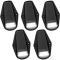 8496 F150/8898 F250/F350 SUPERDUTY (5 PC) CAB LIGHTS SMOKED LENS W/WHITE LED