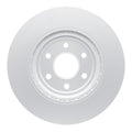 R1 08-11 Nissan Pathfinder Front Right Drilled & Slotted Black Brake Rotor