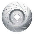 R1 18-26 BMW 520I (Latin America) Front Left Drilled & Slotted Geoperformance Rotor