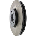 StopTech Power Slot 99-08 Acura TL (STD Caliber) / 01-03 CL / 04-10 TSX Front Right Slotted Rotor