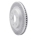 R1 07-17 Buick Enclave Front Left Drilled & Slotted Geoperformance Rotor