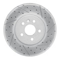 DFC 13-22 Buick Encore Front Right Drilled & Slotted Geoperformance Rotor