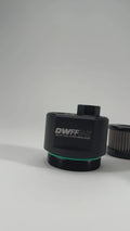 DeatschWerks DWFFR-X 70mm Billet Fuel Filter Regulator - 10 Micron with 8AN Fittings
