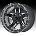 XD827 22X10 8X6.5 M-BLK MACH -18MM
