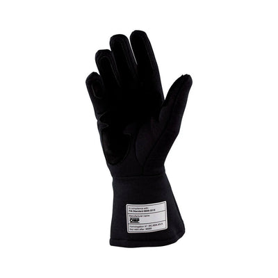 OMP DIJON GLOVES FIA 8856-2018 my2025 BLACK SZ M