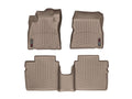 WeatherTech Tan Front and Rear Floorliners Fits -20-19 Versa Note 455771-454112