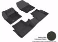 3D MAXpider 2015-2016 MKC Kagu 1st & 2nd Row Floormats - Black
