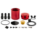Mishimoto Assembled Universal 3-Port Catch Can Red w/ Hose