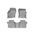 WeatherTech 05+ Nissan Frontier Front and Rear Floorliners - Grey