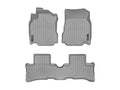 WeatherTech 09-11 Nissan Cube Front and Rear Floorliners - Grey