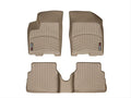 WeatherTech 07-10 Chevrolet Aveo Front and Rear Floorliners - Tan