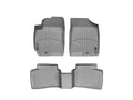 WeatherTech 07-10 Hyundai Elantra Front and Rear Floorliners - Grey