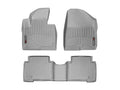 WeatherTech 13+ Hyundai Santa Fe Front and Rear Floorliners - Grey