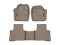 WeatherTech Tan Front Rear FloorLiner Fits -21-24 RAV4 Prime 4518591-4515163