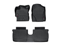 WeatherTech Black Front and Rear Floorliners Fits -20-18 Yaris 4412261-444182
