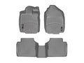 WeatherTech Grey Front and Rear Floorliners Fits -20-12 Ford Lincoln 462991-461083
