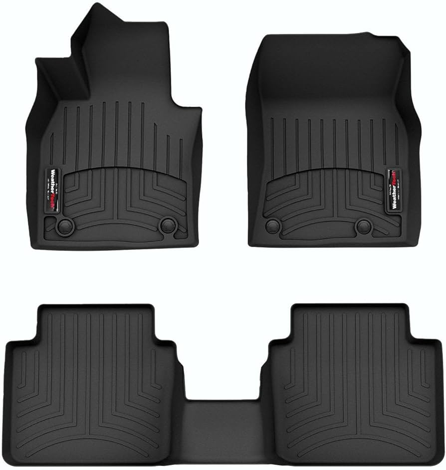 WeatherTech 20-22 Mazda CX-30 / 2023+ CX-50 Front &Rear FloorLiner - Black