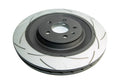 DBA 15-19 Porsche Macan Turbo (w/360mm Front Rotor) Turbocharged Rear Street Slotted Rotor