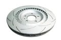 DBA 15-19 Porsche Macan Turbo (w/360mm Front Rotor) Turbocharged Rear Street Slotted Rotor