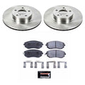 Power Stop 05-06 Saab 9-2X Front Track Day SPEC Brake Kit