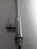 METAL KITCHEN PULLDOWNFAUCETBULLETT SPRAY HEADSTAINLESSSTEEL SUPPLY LINES CHROME