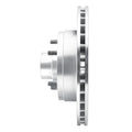 R1 Concepts Brake Rotor Drilled and Slotted Silver Fits Buick Commercial