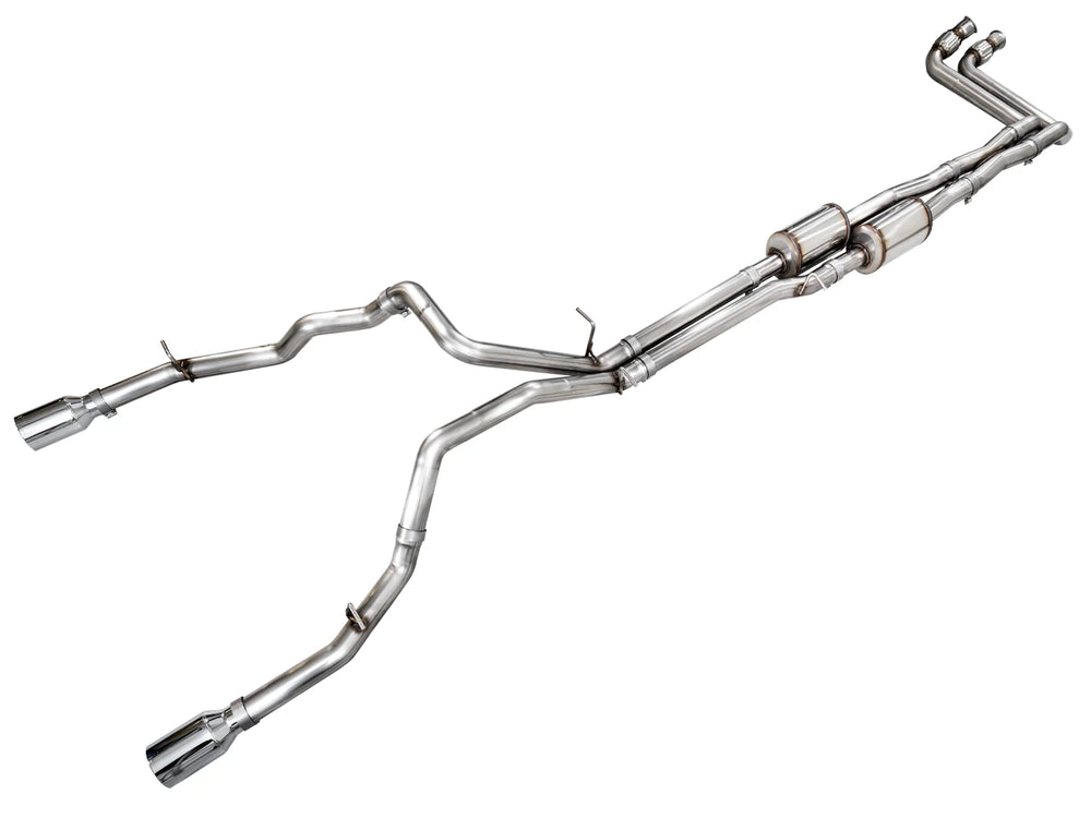 AWE Tuning silver cat-back exhaust