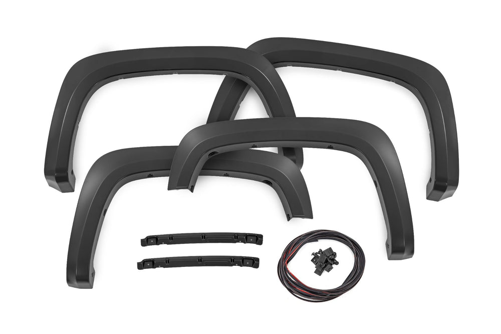 Rough Country Sport Fender Flares G42 White Sands Chevy Silverado 2500 HD 3500 HD (20-26) S-C12215-G42