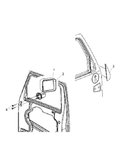 Mopar OUTSIDE REARVIEW MIRROR 5182175AB