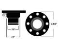 Ridetech Universal Locking Gas Cap (Black Anodized)