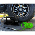 Air Compressor System 5.6 CFM With Storage Bag Hose and Attachments - Single Motor