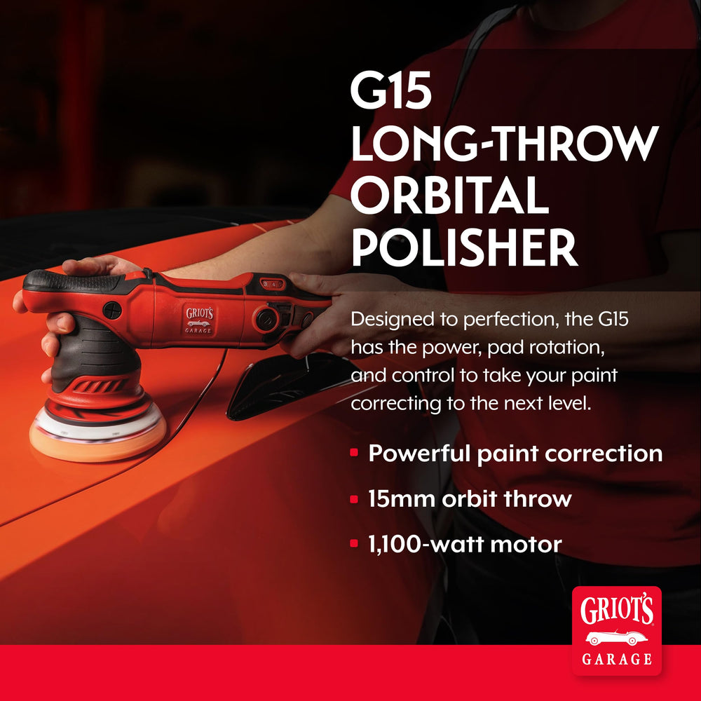 Griots Garage G15 Long Throw Orbital Polisher