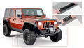 Black Trail Armor Rocker Panel And Sill Plate Covers For 2021-2023 Ford Bronco 2-dr, Incl. Side Panels/Sill Plate Cover Bushwacker