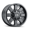ION 141 141 SATIN BLACK 17X9 8-165.1 18MM 125.2MM