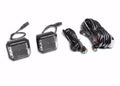 Go Rhino Xplor Blackout Series Cube LED Sideline Flood Light Kit (Surface Mount) 4x3 - Blk (Pair)