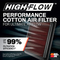 K&N Engineering cold air intake detail